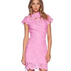 J.O.A Pink Lace Dress